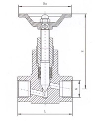 J13大連式內(nèi)螺紋針型閥 J13大連式內(nèi)螺紋針型閥
